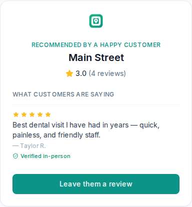 Prove your reviews are real